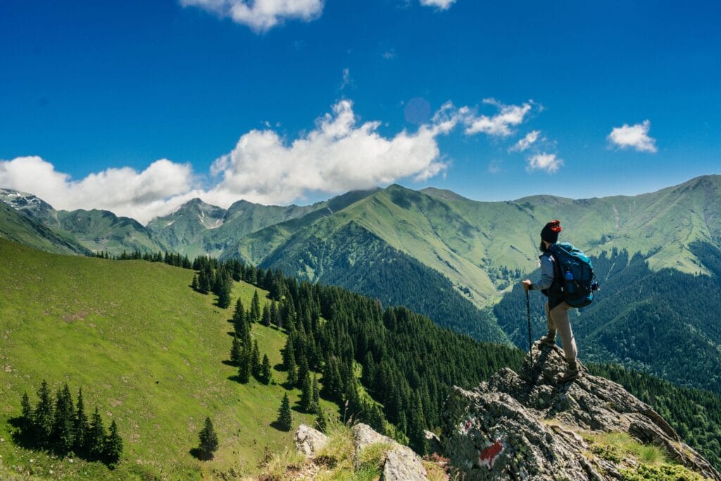 Philippines outdoor landscape — lush green mountains and natural scenery