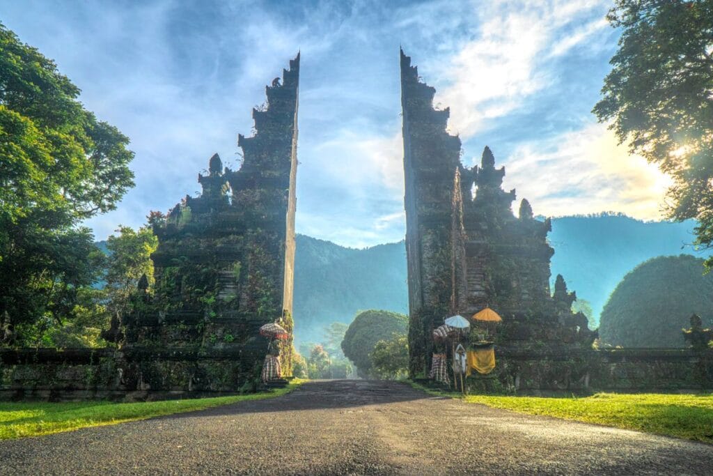 Ocean view in the Philippines representing Dumaguete travel