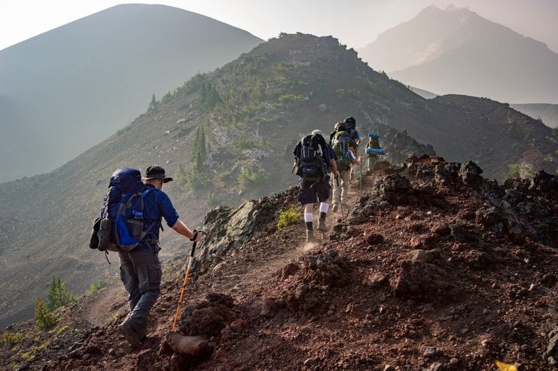 Hiking trail mountain Philippines
