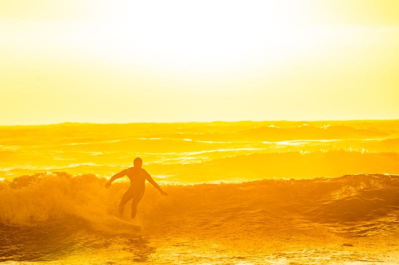 Surfing in Siargao Philippines