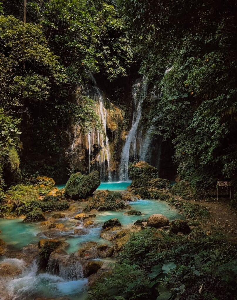 Waterfall in Western Visayas, Philippines